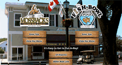 Desktop Screenshot of mossbacksatputinbay.com